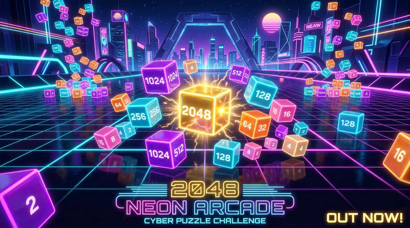 Capa do jogo 2048 Arcade