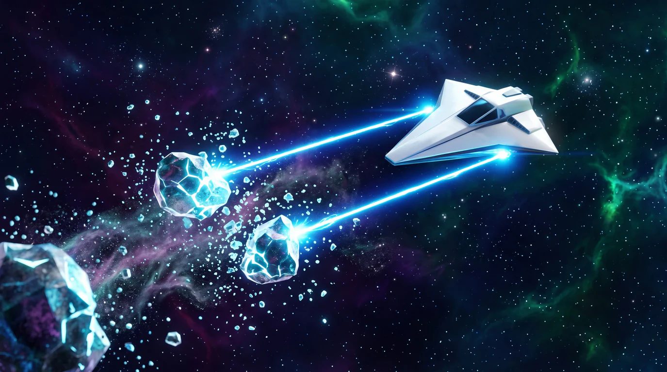 Capa do jogo Asteroids 360°