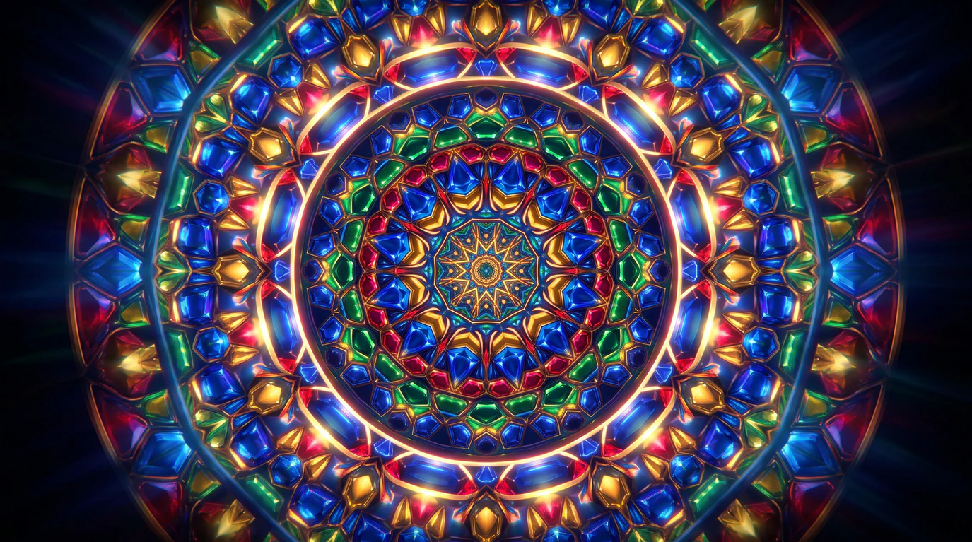 Capa do jogo Caleidoscópio Mandala ✨