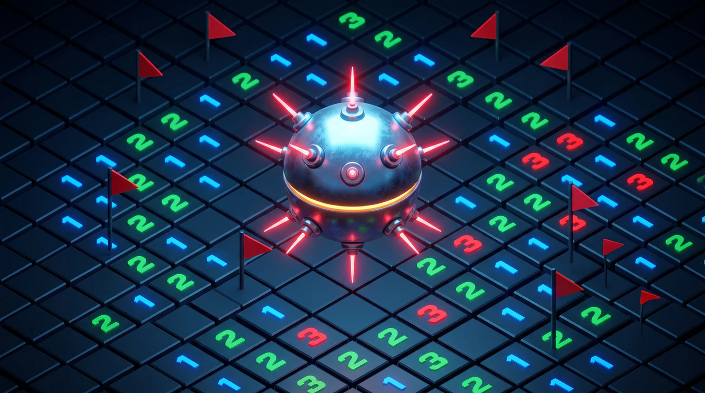 Capa do jogo Campo Minado (Minesweeper)