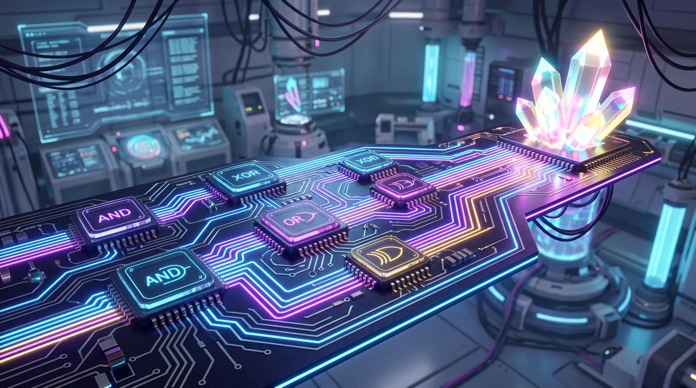 Capa do jogo Circuito Lógico (Logic Gates)