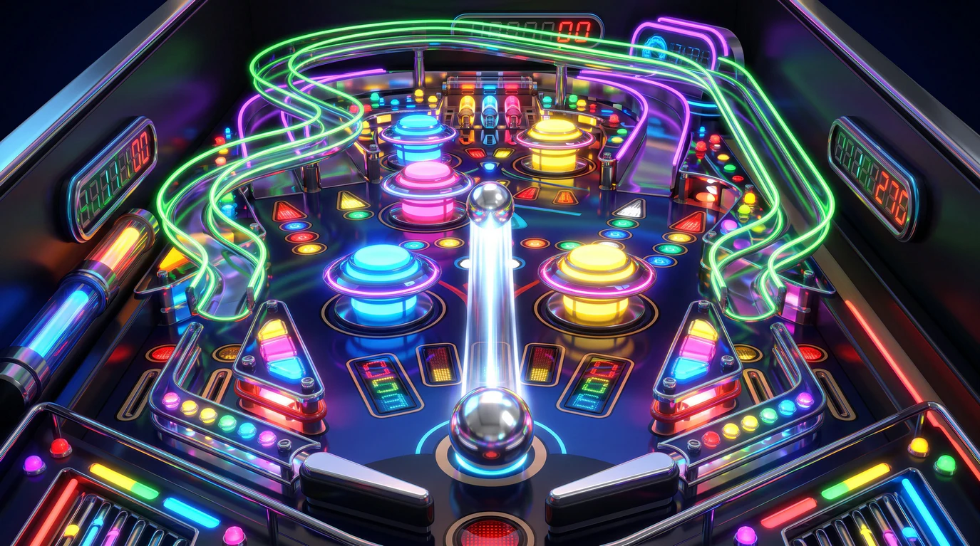Capa do jogo Pinball Neon Arcade 🏓